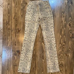 Cimarron snakeskin pants